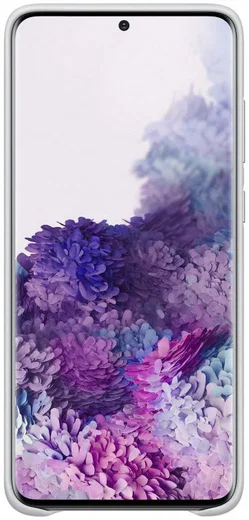Origineel Samsung Galaxy S20 Plus Hoesje Leather Back Cover Wit afbeelding 2