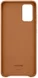 Origineel Samsung Galaxy S20 Plus Hoesje Leather Back Cover Bruin afbeelding 3