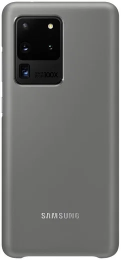 Origineel Samsung Galaxy S20 Ultra Hoesje LED Back Cover Grijs afbeelding 2