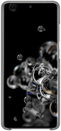 Origineel Samsung Galaxy S20 Ultra Hoesje LED Back Cover Grijs afbeelding 3