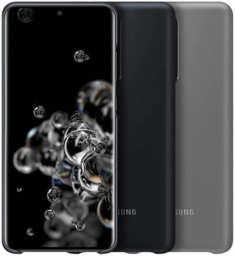 Origineel Samsung Galaxy S20 Ultra Hoesje LED Back Cover Grijs afbeelding 5