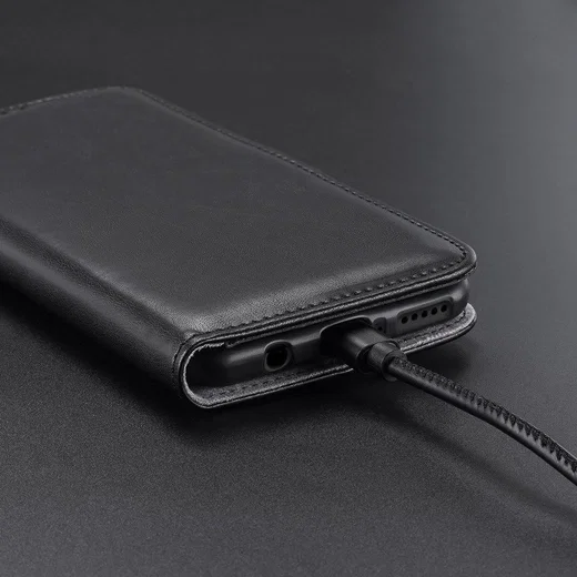 Dux Ducis Kado Series Huawei P30 Lite Hoesje Portemonnee Zwart afbeelding 9