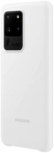 Origineel Samsung Galaxy S20 Ultra Hoesje Silicone Cover Wit afbeelding 4
