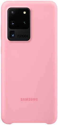 Origineel Samsung Galaxy S20 Ultra Hoesje Silicone Cover Roze afbeelding 1