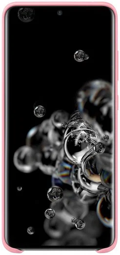 Origineel Samsung Galaxy S20 Ultra Hoesje Silicone Cover Roze afbeelding 2