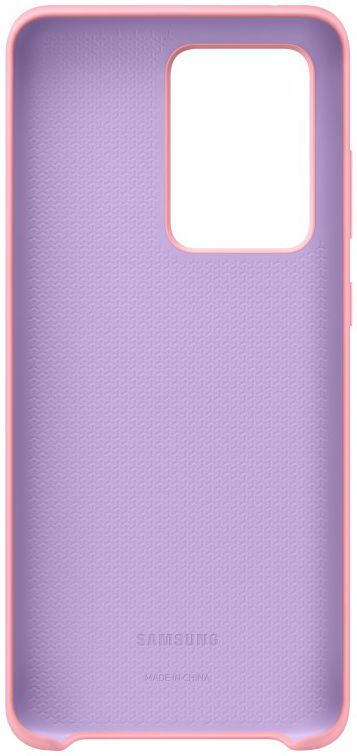 Origineel Samsung Galaxy S20 Ultra Hoesje Silicone Cover Roze afbeelding 3