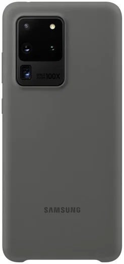 Origineel Samsung Galaxy S20 Ultra Hoesje Silicone Cover Grijs afbeelding 1