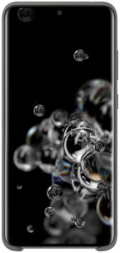 Origineel Samsung Galaxy S20 Ultra Hoesje Silicone Cover Grijs afbeelding 2