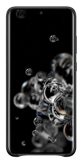 Origineel Samsung Galaxy S20 Ultra Hoesje Leather Cover Zwart afbeelding 2