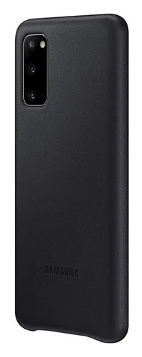 Origineel Samsung Galaxy S20 Ultra Hoesje Leather Cover Zwart afbeelding 3
