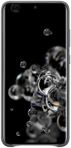 Origineel Samsung Galaxy S20 Ultra Hoesje Leather Cover Grijs afbeelding 2