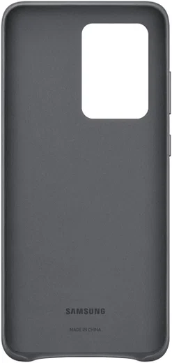 Origineel Samsung Galaxy S20 Ultra Hoesje Leather Cover Grijs afbeelding 4