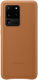 Origineel Samsung Galaxy S20 Ultra Hoesje Leather Cover Bruin afbeelding 1