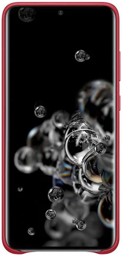 Origineel Samsung Galaxy S20 Ultra Hoesje Leather Cover Rood afbeelding 2