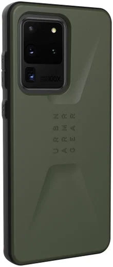 Urban Armor Gear Civilian Samsung Galaxy S20 Ultra Hoesje Olive afbeelding 7