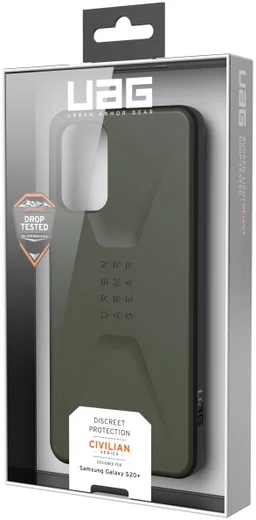 Urban Armor Gear Civilian Samsung Galaxy S20 Plus Hoesje Green afbeelding 13