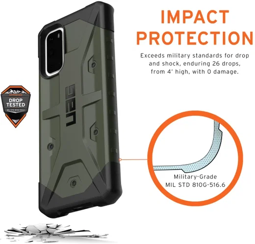 Urban Armor Gear Pathfinder Samsung Galaxy S20 Hoesje Olive Drab afbeelding 4