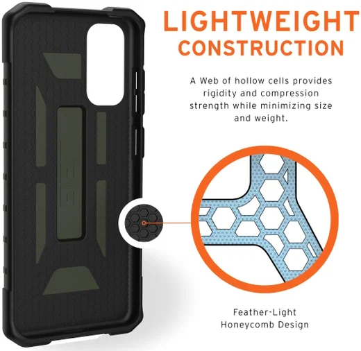 Urban Armor Gear Pathfinder Samsung Galaxy S20 Hoesje Olive Drab afbeelding 6