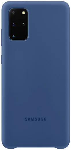 Origineel Samsung Galaxy S20 Plus Hoesje Silicone Cover Donker Blauw afbeelding 1