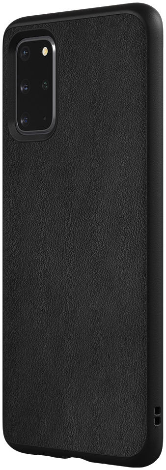 RhinoShield SolidSuit Samsung Galaxy S20 Plus Hoesje Black Leather afbeelding 2