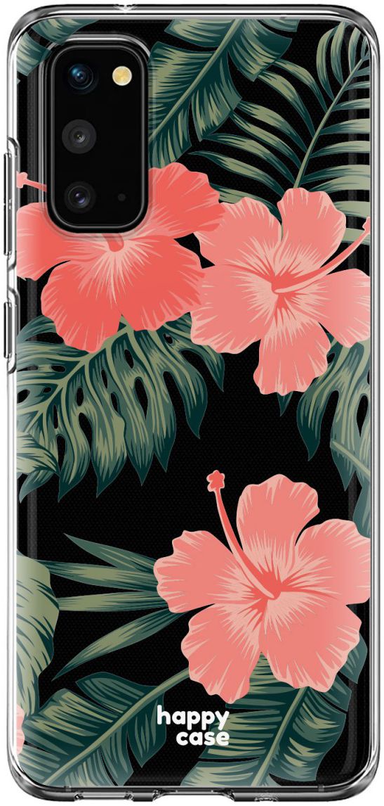 HappyCase Samsung Galaxy S20 Hoesje Flexibel TPU Tropic Vibe Print afbeelding 1