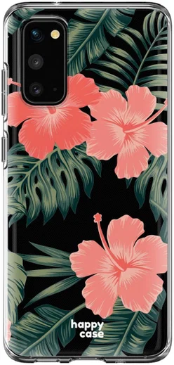 HappyCase Samsung Galaxy S20 Hoesje Flexibel TPU Tropic Vibe Print afbeelding 1