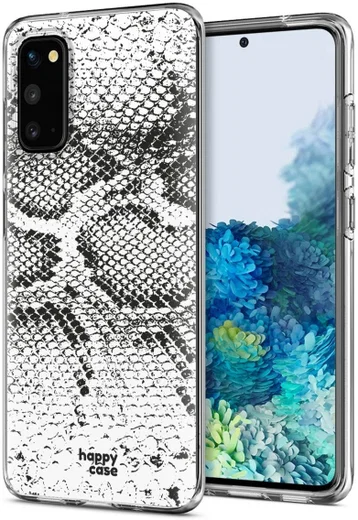 HappyCase Samsung Galaxy S20 Hoesje Flexibel TPU Slangen Print afbeelding 2