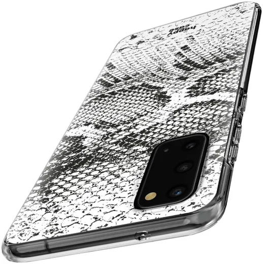 HappyCase Samsung Galaxy S20 Hoesje Flexibel TPU Slangen Print afbeelding 4