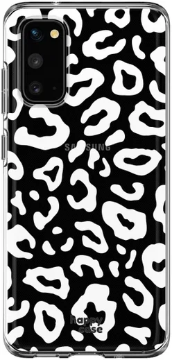 HappyCase Samsung Galaxy S20 Hoesje Flexibel TPU Luipaard Print afbeelding 1