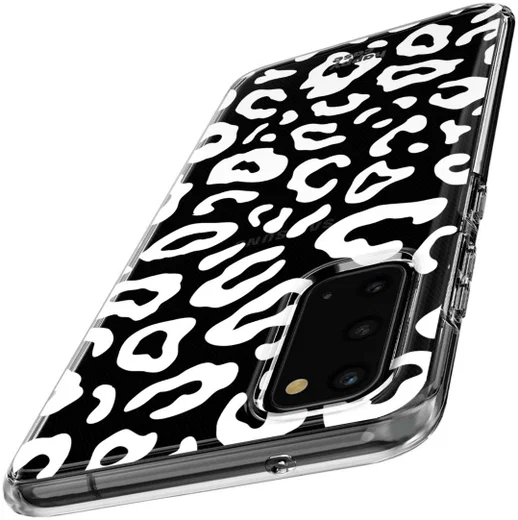 HappyCase Samsung Galaxy S20 Hoesje Flexibel TPU Luipaard Print afbeelding 9