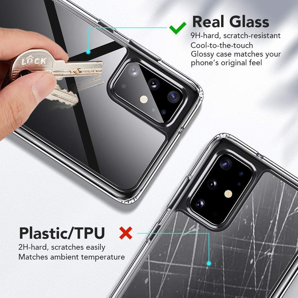 ESR Ice Shield Samsung Galaxy S20 Plus Hoesje Transparant afbeelding 9