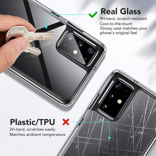 ESR Ice Shield Samsung Galaxy S20 Plus Hoesje Transparant afbeelding 9