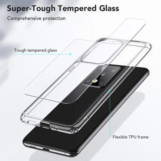 ESR Ice Shield Samsung Galaxy S20 Ultra Hoesje Transparant afbeelding 6