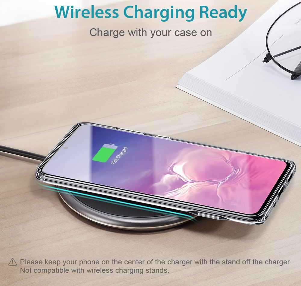 ESR Samsung Galaxy S20 Hoesje Kickstand  Back Cover Transparant afbeelding 11