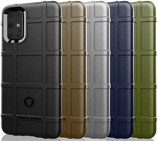Samsung Galaxy S20 Plus Hoesje Shock Proof Rugged Shield Groen afbeelding 3
