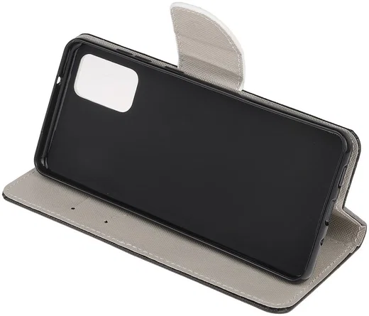 Samsung Galaxy S20 Plus Portemonnee Hoesje met Print Do not Touch afbeelding 3