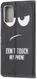 Samsung Galaxy S20 Plus Portemonnee Hoesje met Print Do not Touch afbeelding 4