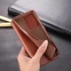 AZNS Samsung Galaxy S20 Plus Hoesje Wallet Case Kunst Leer Bruin afbeelding 10