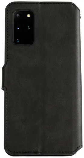 AZNS Samsung Galaxy S20 Plus Hoesje Wallet Case Kunst Leer Zwart afbeelding 2