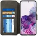 AZNS Samsung Galaxy S20 Plus Hoesje Wallet Case Kunst Leer Grijs afbeelding 1