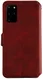 AZNS Samsung Galaxy S20 Plus Hoesje Wallet Case Kunst Leer Rood afbeelding 2