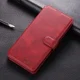 AZNS Samsung Galaxy S20 Plus Hoesje Wallet Case Kunst Leer Rood afbeelding 4