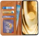 Samsung Galaxy S20 Hoesje Portemonnee Book Case Stand Pasjes Bruin afbeelding 1
