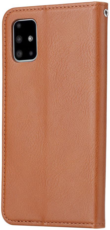 Samsung Galaxy S20 Hoesje Portemonnee Book Case Stand Pasjes Bruin afbeelding 4