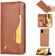Samsung Galaxy S20 Hoesje Portemonnee Book Case Stand Pasjes Bruin afbeelding 7
