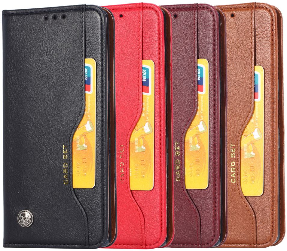 Samsung Galaxy S20 Hoesje Portemonnee Book Case Stand Pasjes Bruin afbeelding 8