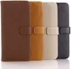 Samsung Galaxy S20 Hoesje Retro Wallet Book Case Kunst Leer Bruin afbeelding 10