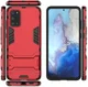 Samsung Galaxy S20 Plus Hybride Hoesje met Kickstand Rood afbeelding 4