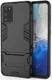 Samsung Galaxy S20 Hoesje Shock Proof Back Cover Met Kickstand Zwart afbeelding 1