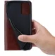 Samsung Galaxy S20 Hoesje Wallet Book Case Pasjes Kunst Leer Bruin afbeelding 5